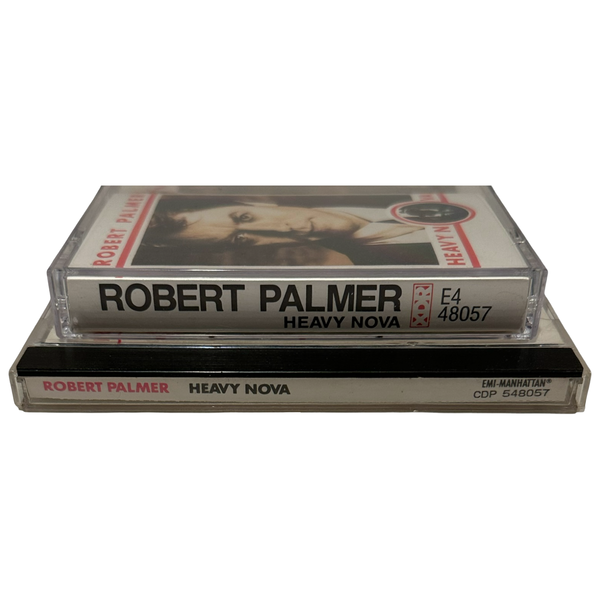 •ROBERT PALMER - HEAVY NOVA• ~1988 OG CANADIAN PRESSINGS~ (CD & CASSETTE TAPE)