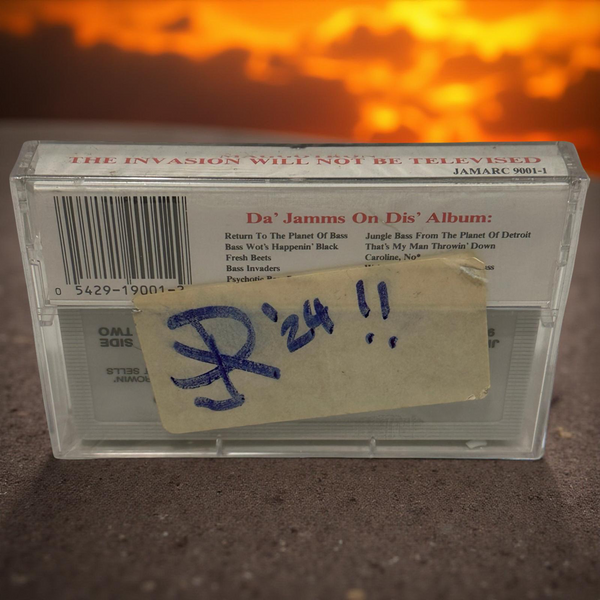 •MAGGOTRON - THE INVASION WILL NOT BE TELEVISED• ~1989 HTF OG PRESSING~ (CASSETTE TAPE) (SEALED)