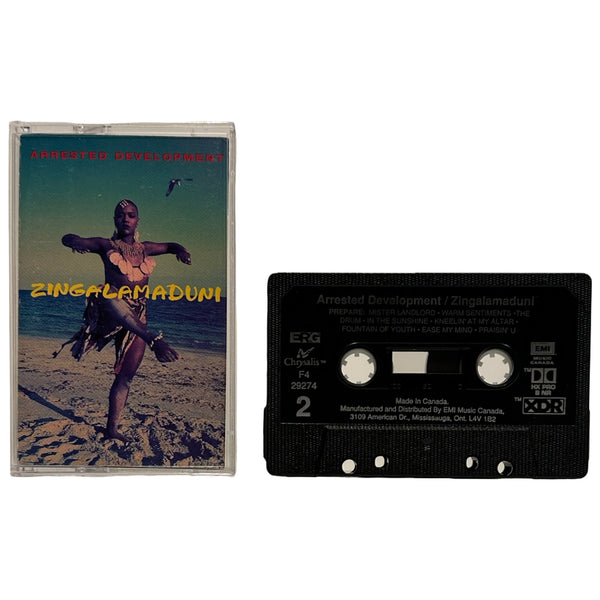 •ARRESTED DEVELOPMENT - ZINGALAMADUNI• ~1994 OG PRESSINGS~ (CD & CASSETTE TAPE)