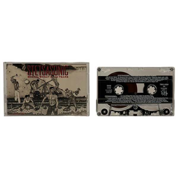 •STETSASONIC - BLOOD, SWEAT & NO TEARS• ~1991 OG PRESSINGS~ (CD & CASSETTE TAPE)