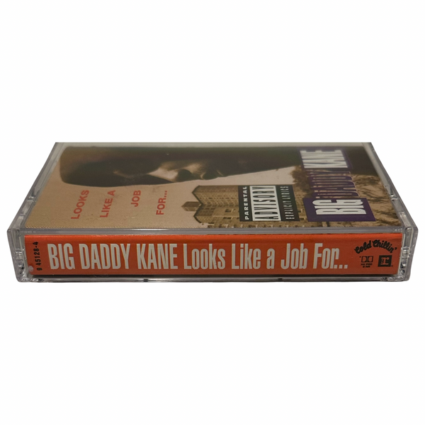 •BIG DADDY KANE - LOOKS LIKE A JOB FOR…• ~1993 OG PRESSING~ (CASSETTE TAPE)