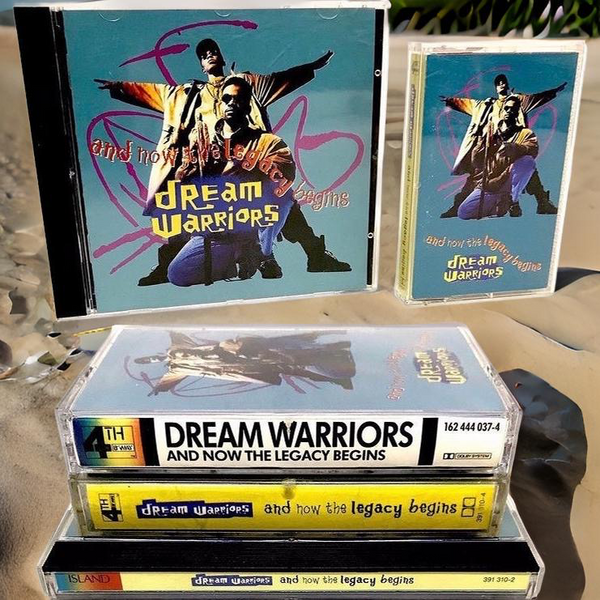 •DREAM WARRIORS - AND NOW THE LEGACY BEGINS• (1991) (CASSETTE & CD AVAILABLE) (ORIGINAL PRESSINGS)