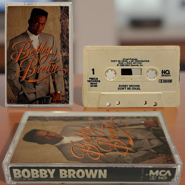 •BOBBY BROWN - DON’T BE CRUEL• ~1988 OG PRESSING~ (CASSETTE TAPE)