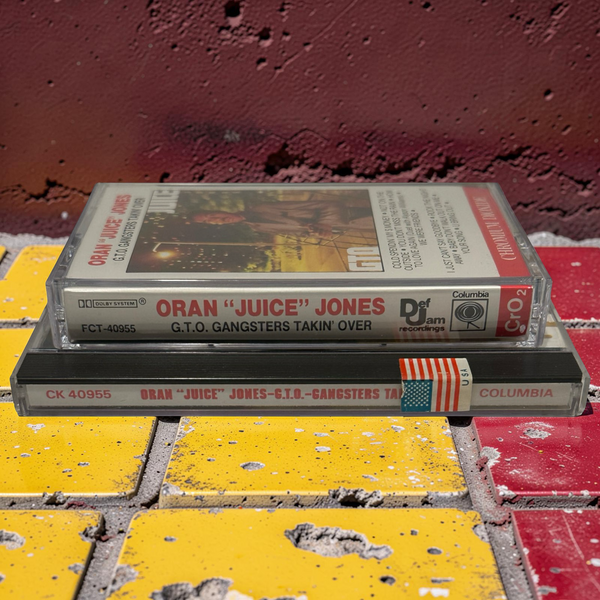 •ORAN “JUICE” JONES - G.T.O. GANGSTERS TAKIN’ OVER• ~1987 OG PRESSINGS~ (CD & CASSETTE TAPE)