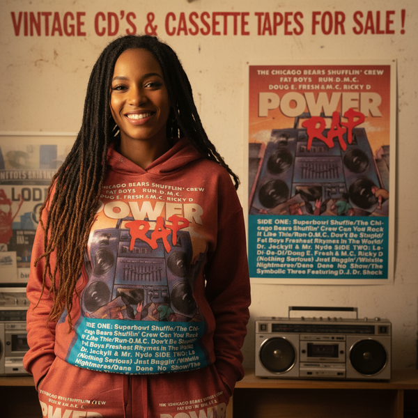 •VARIOUS ~ POWER RAP• ~1986 OG PRESSING~ (CASSETTE TAPE)