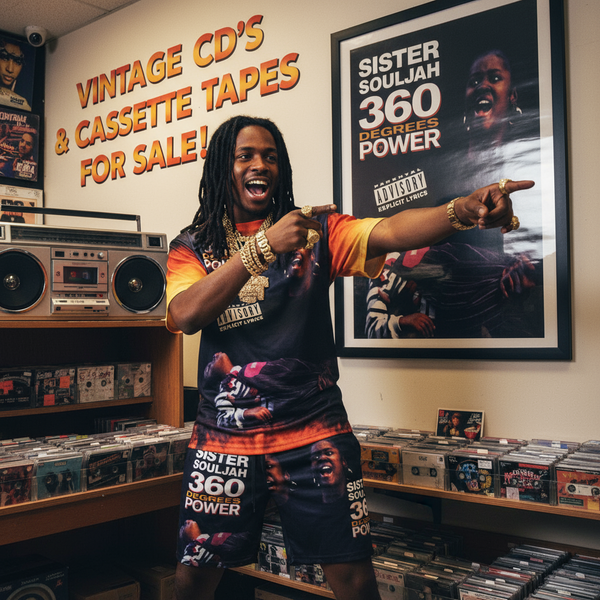 •SISTER SOULJAH ~ 360 DEGREES OF POWER• ~1992 OG PRESSING~ (CASSETTE TAPE)