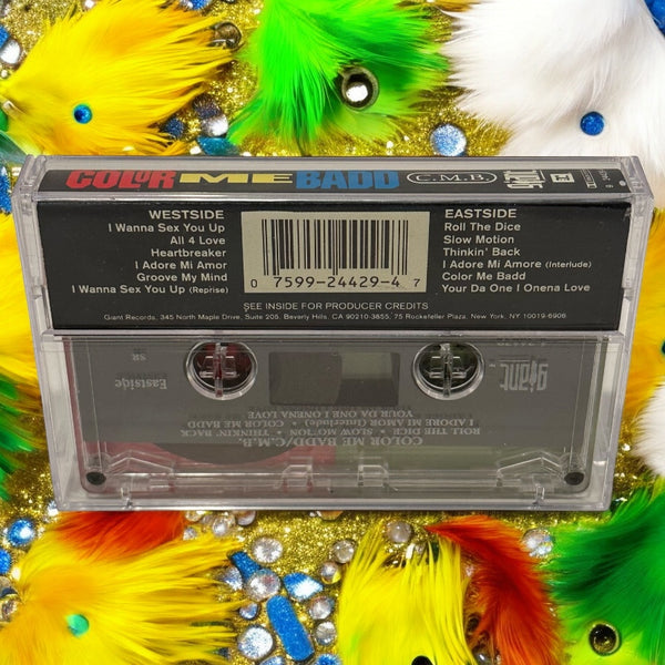 •COLOR ME BADD - C.M.B.• ~1991 OG PRESSING~ (CASSETTE TAPE) (2)
