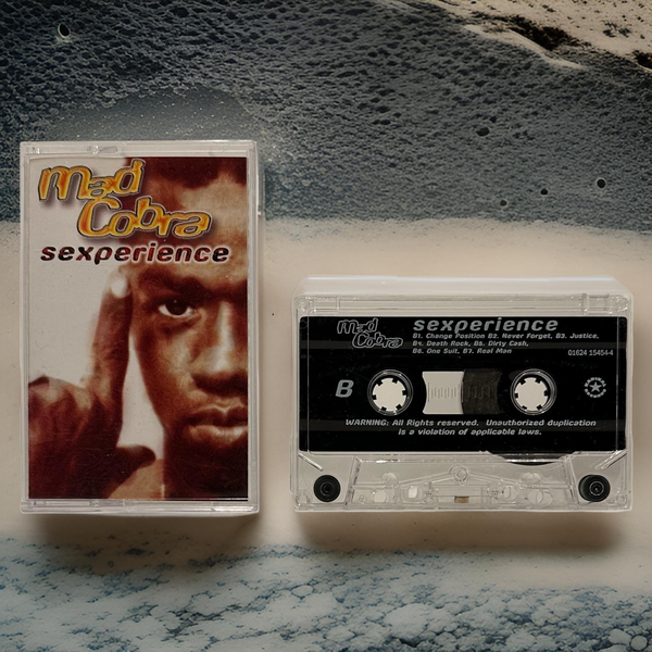 •MAD COBRA ~ SEXPERIENCE• ~1996 OG PRESSING~ (CASSETTE TAPE)