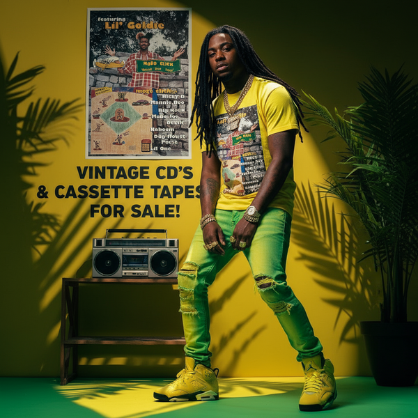 •LIL’ GOLDIE & MOBO CLICK ~ “BRAND NEW FUNK”• ~1996 OG PRESSING~ (CASSETTE TAPE)