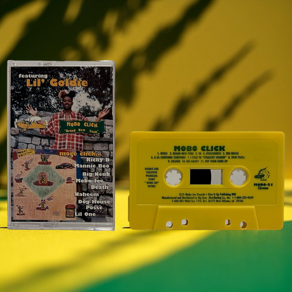 •LIL’ GOLDIE & MOBO CLICK ~ “BRAND NEW FUNK”• ~1996 OG PRESSING~ (CASSETTE TAPE)