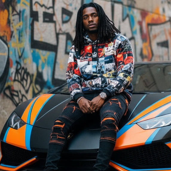 *1994* ~HIP HOP ALBUM COVERS~ •HOODIES•