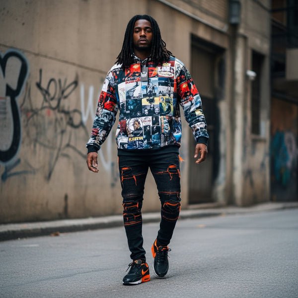 *1994* ~HIP HOP ALBUM COVERS~ •HOODIES•