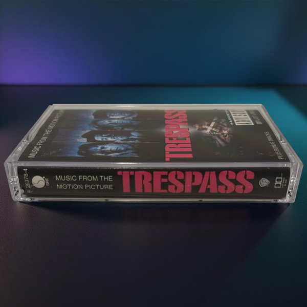 •TRESPASS ~ MUSIC FROM THE MOTION PICTURE• ~1992 OG PRESSING~ (CASSETTE TAPE)