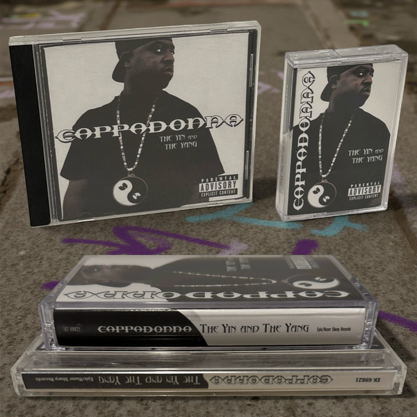 •CAPPADONNA - THE YIN AND THE YANG• ~2001 OG PRESSINGS~ (PROMO CD & CASSETTE TAPE)