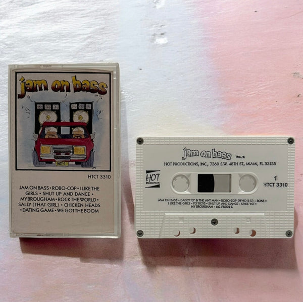 •JAM ON BASS - VOL.2• ~1988 OG PRESSING~ (CASSETTE TAPE)