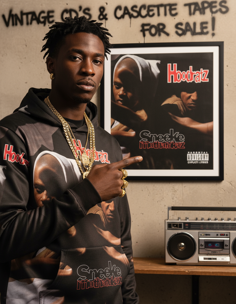 •HOODRATZ - SNEEKE MUTHAFUKAZ• ~1993 OG PRESSINGS~ (PROMO SEALED CD & CASSETTE TAPE)