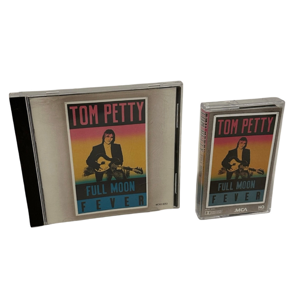•TOM PETTY - FULL MOON FEVER• ~1989 OG PRESSINGS~ (CD & CASSETTE TAPE)