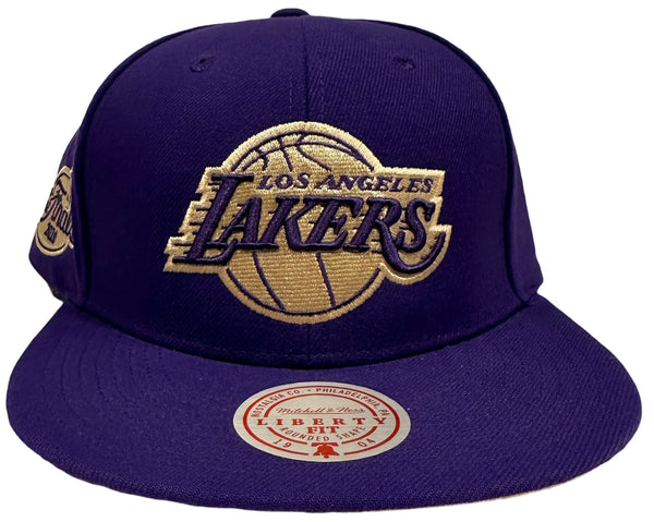 *Los Angeles Lakers* snspback hat by Mitchell & Ness ~Liberty fit~