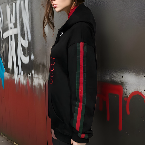 ^GVCC!^ (BLACK-MULTI) LUXURY EMBROIDERED PULLOVER HOODIES