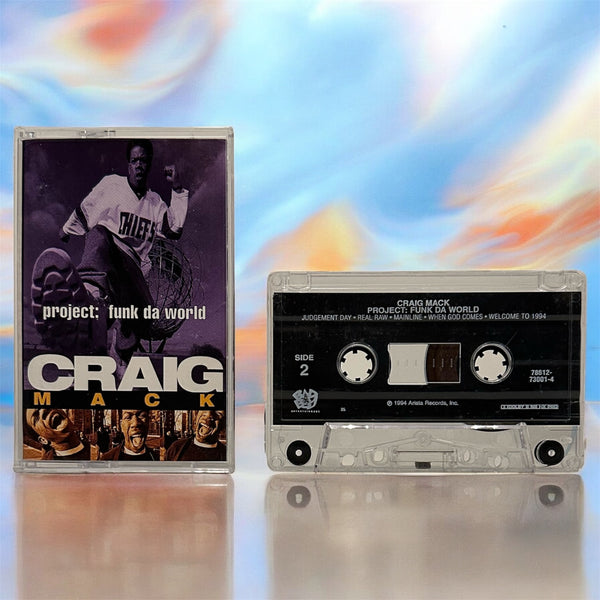 •CRAIG MACK ~ PROJECT: FUNK DA WORLD• ~1994 OG PRESSING~ (CASSETTE TAPE)