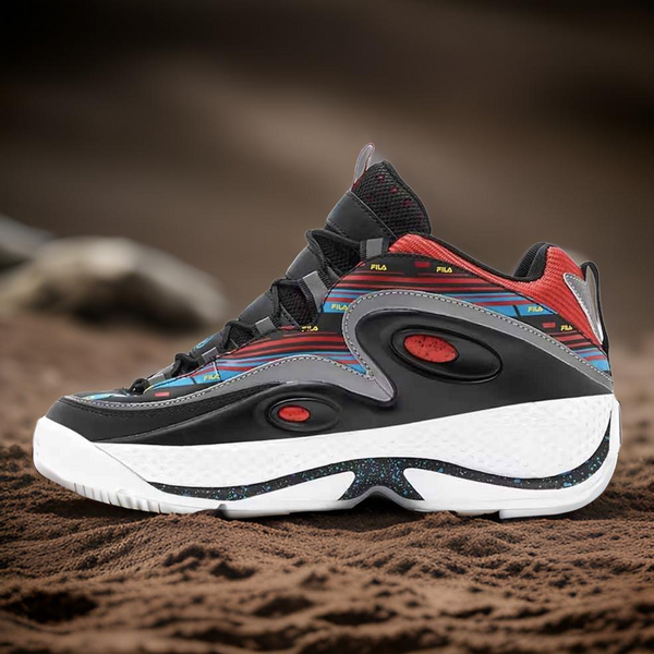 FILA ~Grant Hill 3~ Black/Multi Basketball court shoes