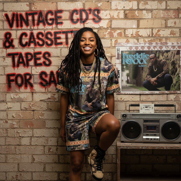 •FREDDIE FOXXX - FREDDIE FOXXX IS HERE• ~1989 OG PRESSING~ (CASSETTE TAPE)