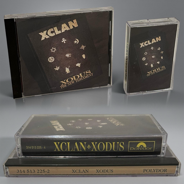 •XCLAN ~ XODUS• ~1992 OG PRESSINGS~ (CD & CASSETTE TAPE)