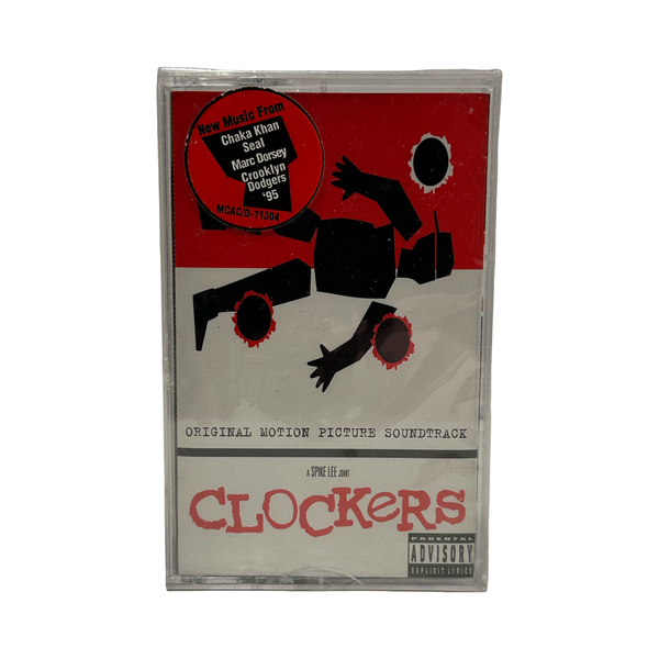 •CLOCKERS - ORIGINAL MOTION PICTURE SOUNDTRACK• ~1995 OG PRESSINGS~ (CD & SEALED CASSETTE TAPE)