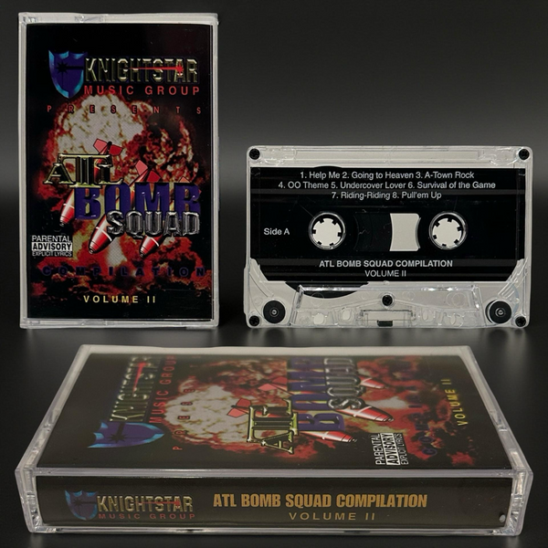 •ATL BOMB SQUAD COMPILATION - VOLUME II• ~1999 OG PRESSING~ (CASSETTE TAPE)