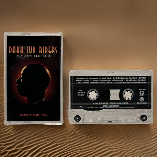 •DARK SUN RIDERS FEATURING BROTHER J ~ SEEDS OF EVOLUTION• ~1996 OG PRESSING~ (CASSETTE TAPE)