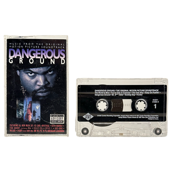 •DANGEROUS GROUND - MUSIC FROM THE ORIGINAL MOTION PICTURE SOUNDTRACK• ~1997 ORIGINAL PRESSINGS~ (CD & CASSETTE TAPE)