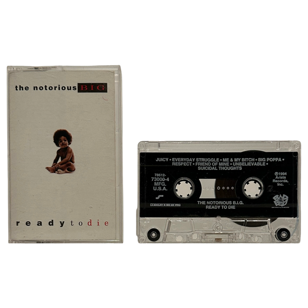 •THE NOTORIOUS B.I.G. - READY TO DIE• ~1994 OG PRESSINGS~ (CD & CASSETTE TAPE)