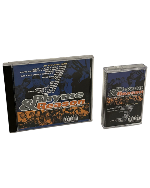 •RHYME & REASON - ORIGINAL MOTION PICTURE SOUNDTRACK• ~1997 OG PRESSINGS~ (CD & CASSETTE TAPE)