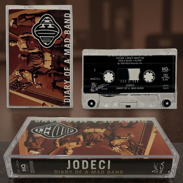 •JODECI - DIARY OF A MAD BAND• ~1993 OG PRESSING~ (CASSETTE TAPE)