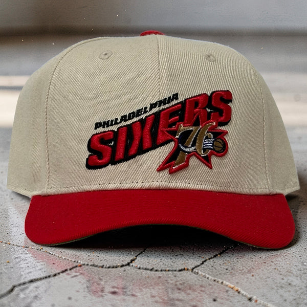 *PHILADELPHIA 76ERS* Snapback hat by Mitchell & Ness (Youth Size Sample)
