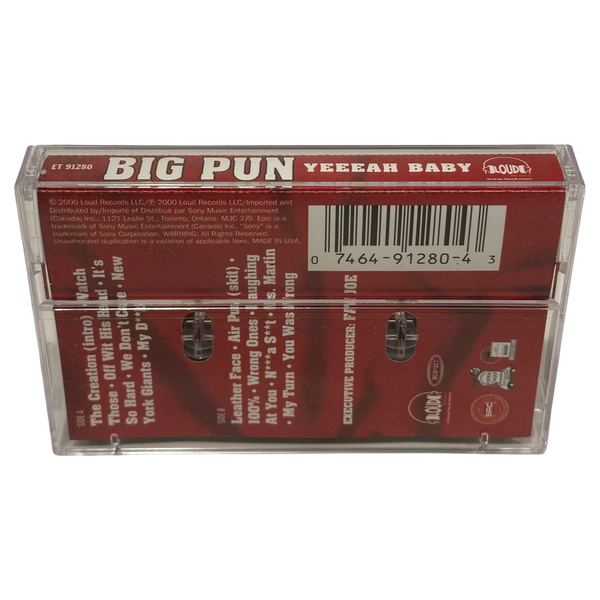 •BIG PUN - YEEEAH BABY• ~2000 OG PRESSING~ (CASSETTE TAPE)