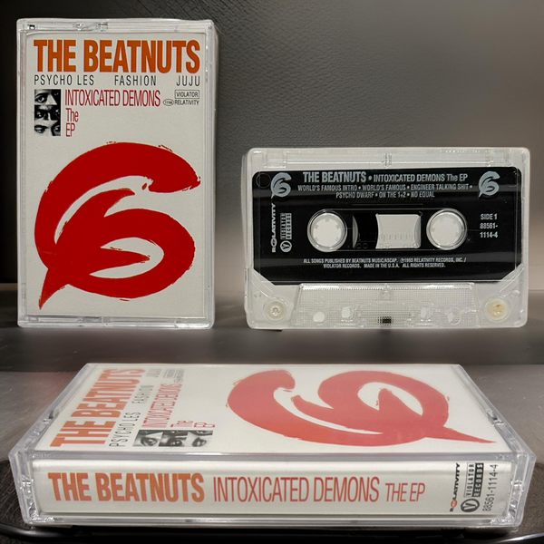 •THE BEATNUTS - INTOXICATED DEMONS THE EP• ~1993 OG PRESSING* (CASSETTE TAPE)