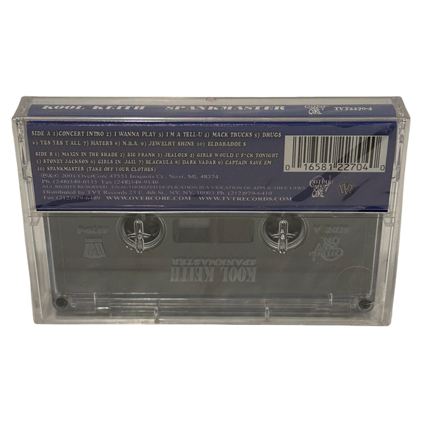 •KOOL KEITH ~ SPANKMASTER• ~1999 OG PRESSINGS~ (CD & SEALED CASSETTE TAPE)