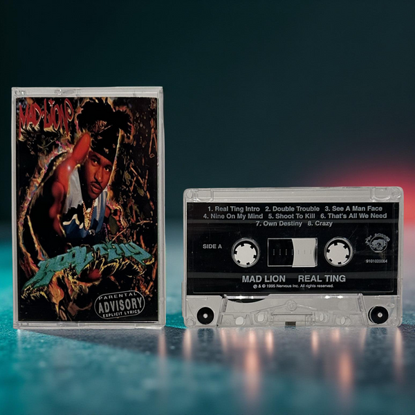 •MAD LION - REAL TING• ~1995 OG PRESSING~ (CASSETTE TAPE)