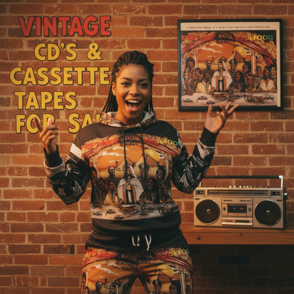 •DEF JEF - SOUL FOOD• ~1991 OG PRESSING~ (CASSETTE TAPE)