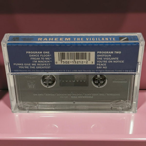 •RAHEEM - THE VIGILANTE• ~1988 OG PRESSING~ (CASSETTE TAPE) (2)