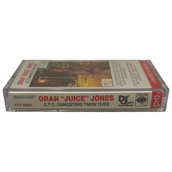•ORAN “JUICE” JONES - G.T.O. GANGSTERS TAKIN’ OVER• ~1987 OG PRESSINGS~ (CD & CASSETTE TAPE)