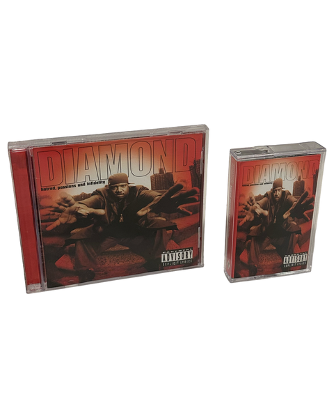 •DIAMOND - HATRED, PASSIONS & INFIDELITY• ~1997 OG PRESSINGS~ (CD & CASSETTE TAPE)