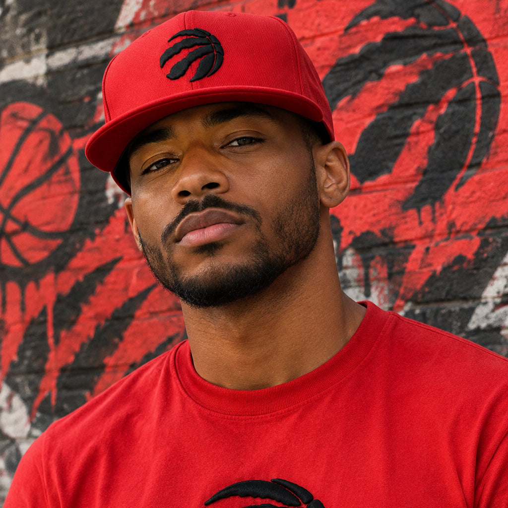 *TORONTO RAPTORS* Snapback hat by Mitchell & Ness (Flex Fit)