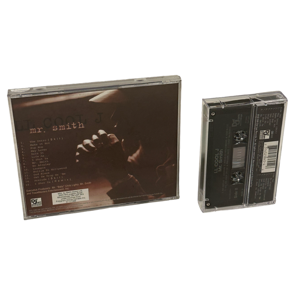 •LL COOL J ~ MR. SMITH• ~1995 OG PRESSINGS~ (CD & CASSETTE TAPE)