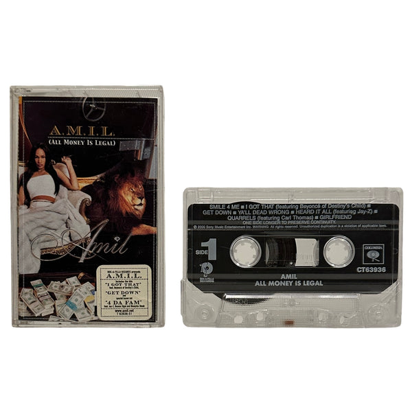 •AMIL - ALL MONEY IS LEGAL• ~2000 OG PRESSINGS~ (CD & CASSETTE TAPE)