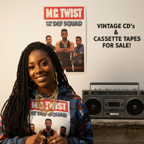 •M.C. TWIST AND THE DEF SQUAD - COMIN’ THRU LIKE WARRIORS• ~1989 OG PRESSING~ (CASSETTE TAPE)