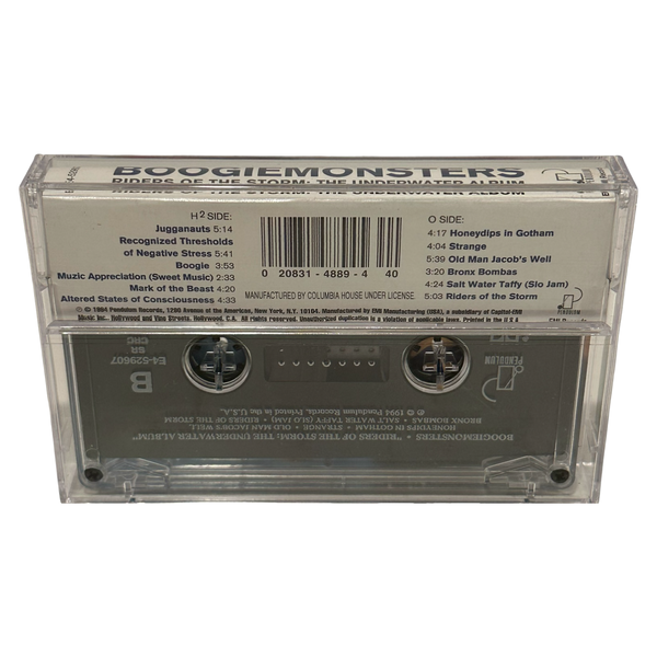 •BOOGIEMONSTERS - RIDERS OF THE STORM: THE UNDERWATER ALBUM• ~1994 OG PRESSING~ (CASSETTE TAPE)