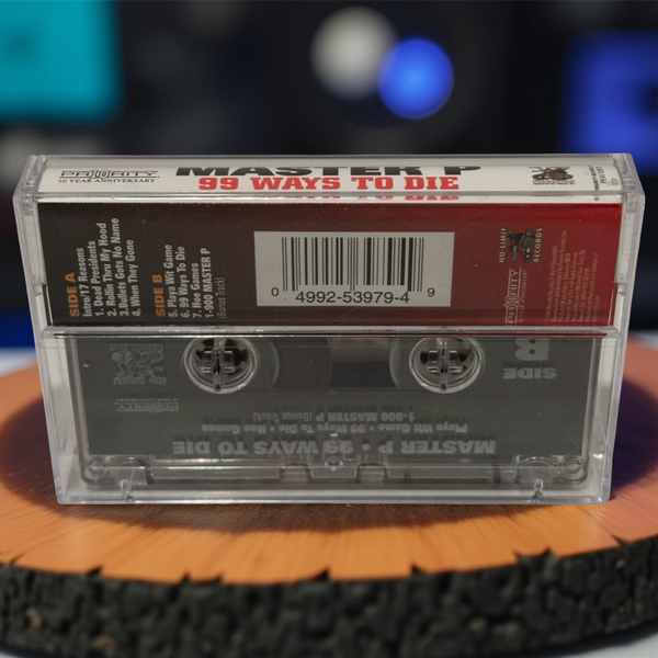 •MASTER P - 99 WAYS TO DIE• ~1995 OG PRESSING~ (REISSUE CASSETTE TAPE)