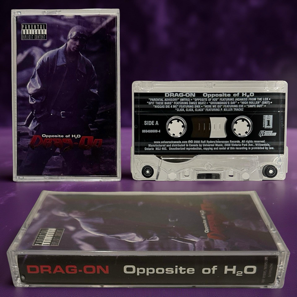 •DRAG-ON - OPPOSITE OF H20• ~2000 OG CANADIAN PRESSING~ (CASSETTE TAPE)